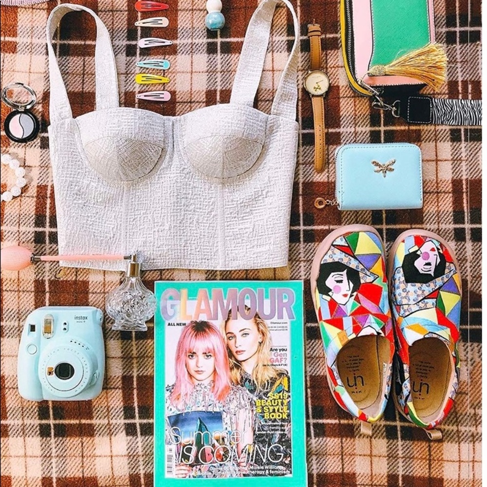 Blossom Women's Fashion Floral Art Sneaker